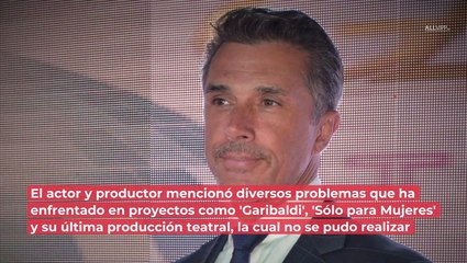 Ante varios proyectos fracasados Sergio Mayer cree que le hicieron brujería