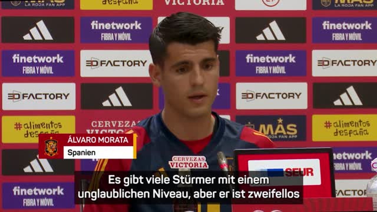 Morata über haaland: "wird vielleicht der beste"