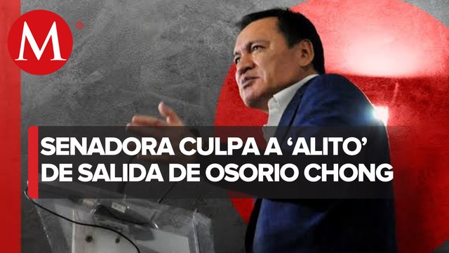 Alito Moreno presionó a senadores del PRI para sacar a Osorio Chong: Mayorga