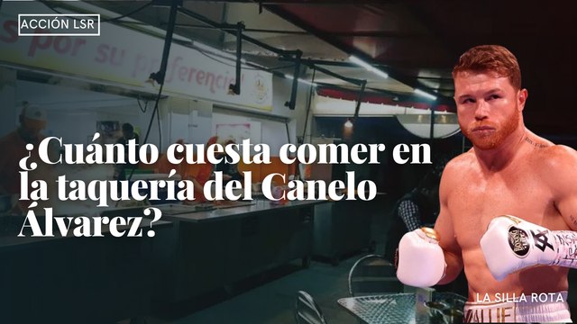 ¿Cuánto cuesta comer en la taquería del Canelo Álvarez?