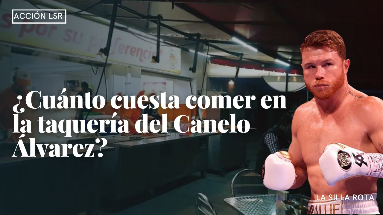 ¿Cuánto cuesta comer en la taquería del Canelo Álvarez?