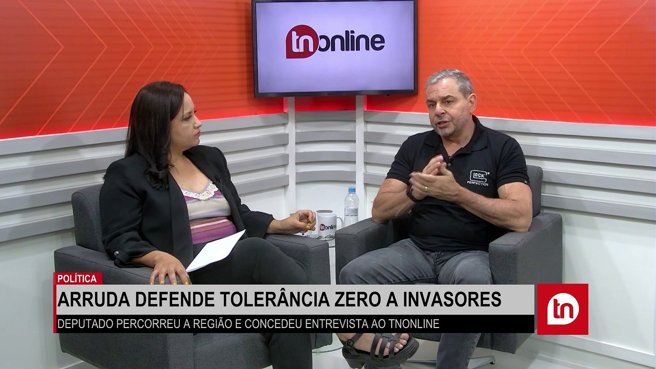 Deputado Ricardo Arruda quer 'tolerância zero' para invasões de terras