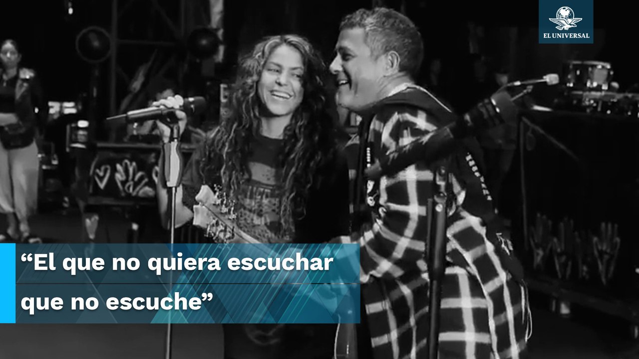 Alejandro Sanz aplaude canciones de Shakira contra Piqué