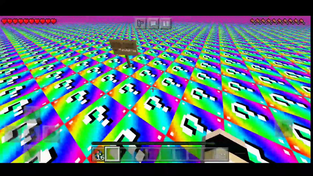MINECRAFT, BUT MY WHOLE WORLD IS RAINBOW