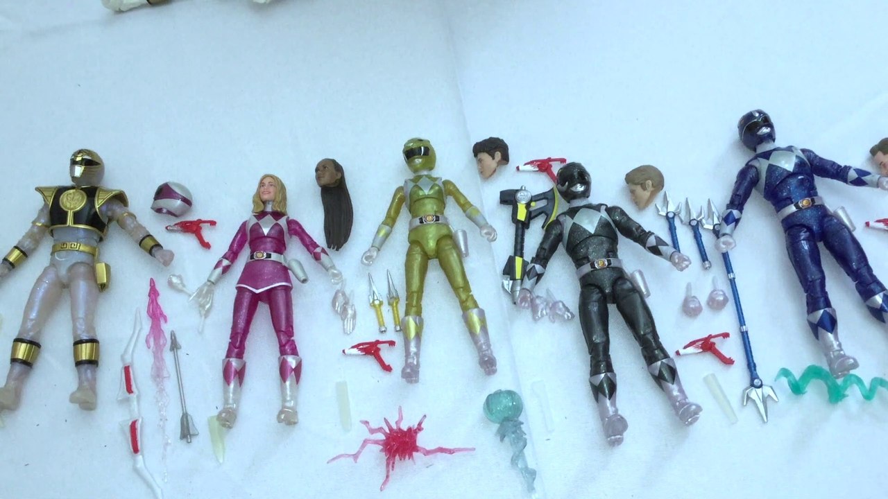Power Rangers Lightning Collection Metallic MMPR Rangers Reviews