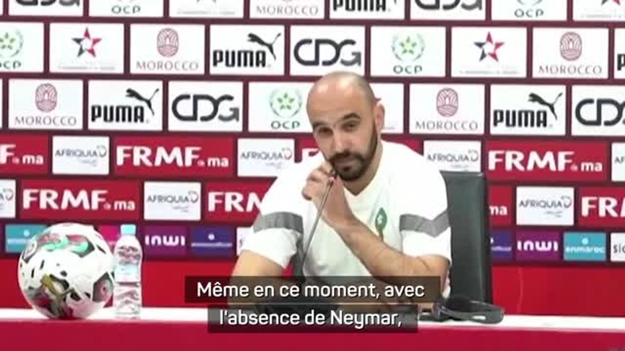 Maroc - Regragui : "Montrer que notre parcours à la Coupe du monde n'était pas une surprise"