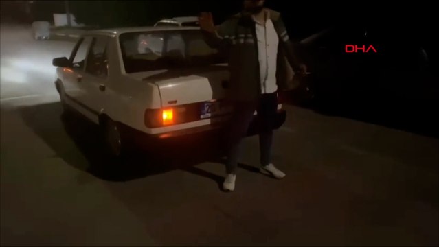 Drift yaparken polise yakalanan sürücü: herkes yaptı