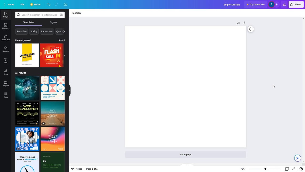 Canva Course Section 16 Working with Text and Text Options