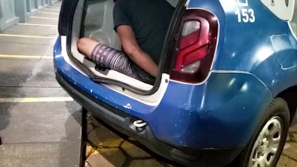 Após alta na Upa, homem que surtou e quebrou vidraças na rodoviária é encaminhado á 15ª SDP