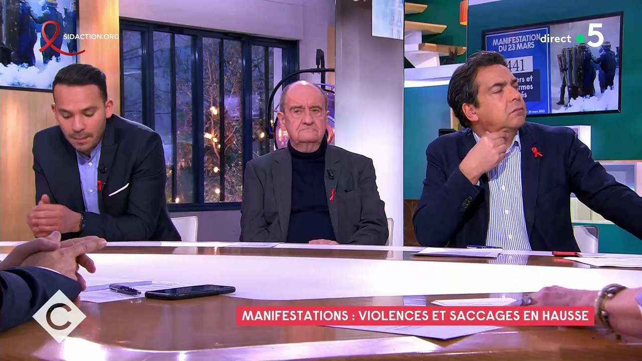 Manifs - "C à vous" a diffusé plusieurs vidéos accusant certains policiers de comportements violents ou déplacés - Onze enquêtes judiciaires ont été confiées à l'IGPN
