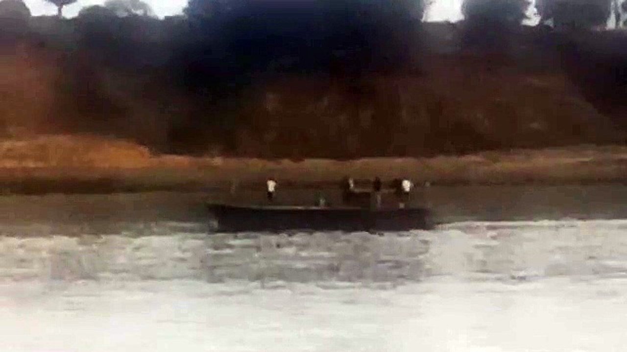 चंबल नदी में चरवाहे को खींच ले गया मगरमच्छ