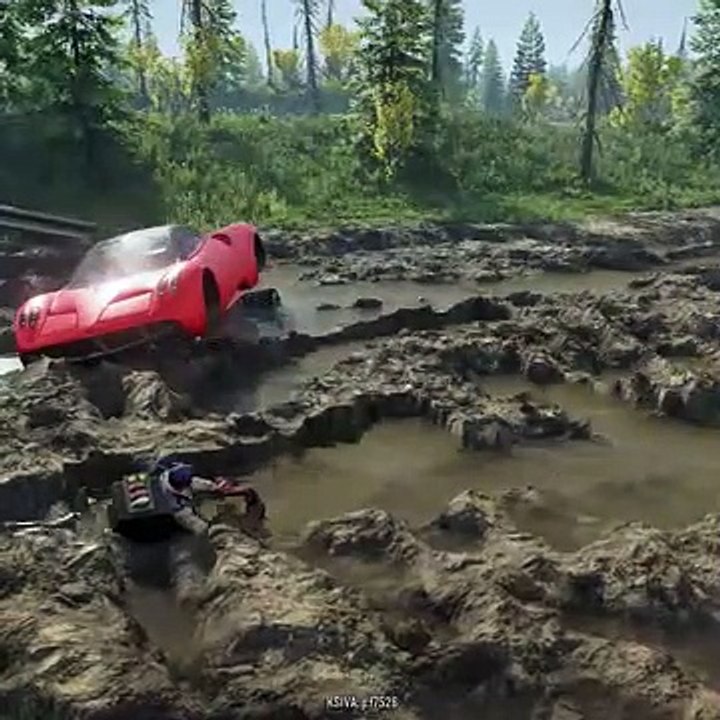 99 Crore Ferrari Stuck in Mudrunner