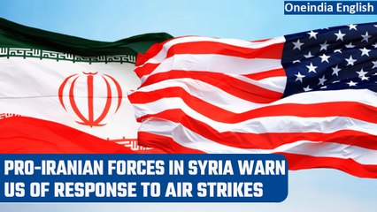 Video herunterladen: Syria attacks: Biden warns Iran to protect Americans; Iran issues warning as well | Oneindia News