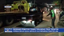 Diduga Gagal Nyalip, Seorang Pengendara Motor Tewas Terlindas Truk di Cengkareng Jakarta Barat