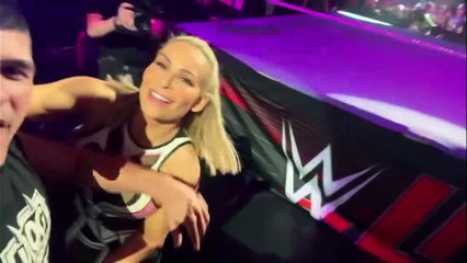 Ronda Rousey & Shayna Baszler vs Natalya & Tegan Nox - WWE Live Event (Rockford, IL 2/26/23)