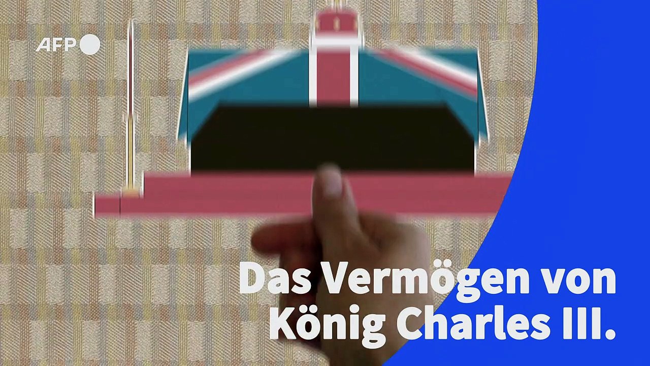 Videografik: Das Vermögen von König Charles III.