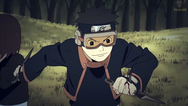 Obito goes insane after Kakashi kills Rin and activates the Mangekyou Sharingan [ENG]