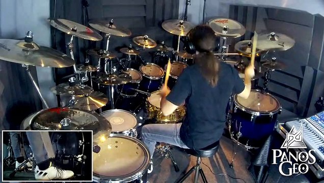 Five Finger Death Punch - Under and Over It | Isolated Drums | Panos Geo