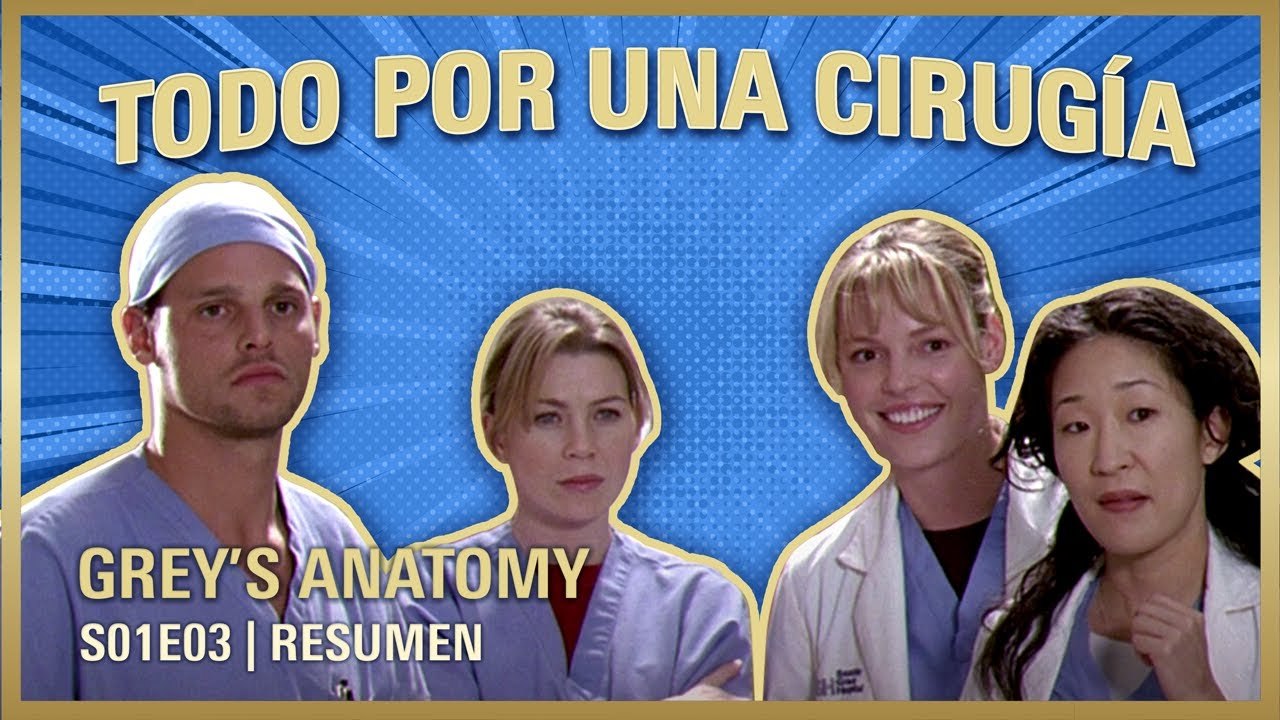 Grey's Anatomy 1x03 | GEORGE se ENAMORÓ de MEREDITH | Temporada 1 Resumen