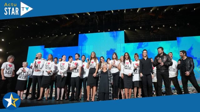 J'en pleure encore : Mimie Mathy émue aux larmes après une très belle surprise de la troupe en ple