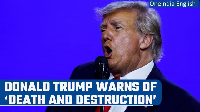 Donald Trump issues warning if charged in Stormy Daniels hush money investigation| Oneindia News