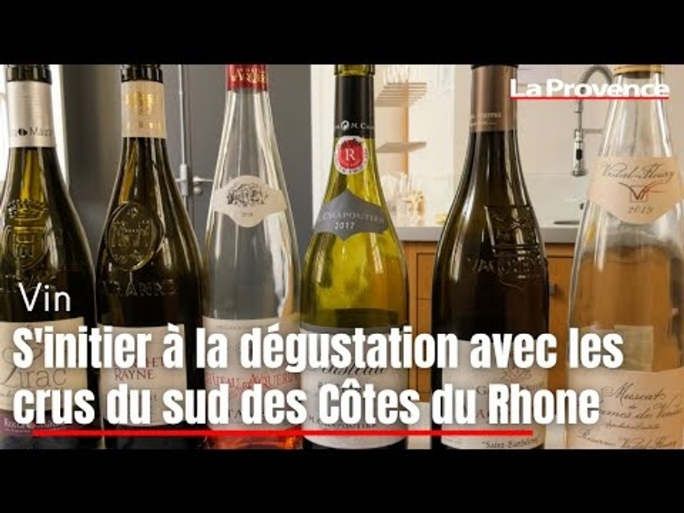 Œnologie : ce qu'il faut savoir pour déguster les crus du sud des Côtes du Rhône