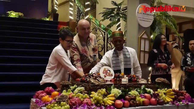 HUT ke-49, Hotel Borobudur Berbagi Kebahagiaan dengan Anak Yatim