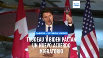 Biden y Trudeau firman un nuevo acuerdo migratorio para frenar las llegadas irregulares