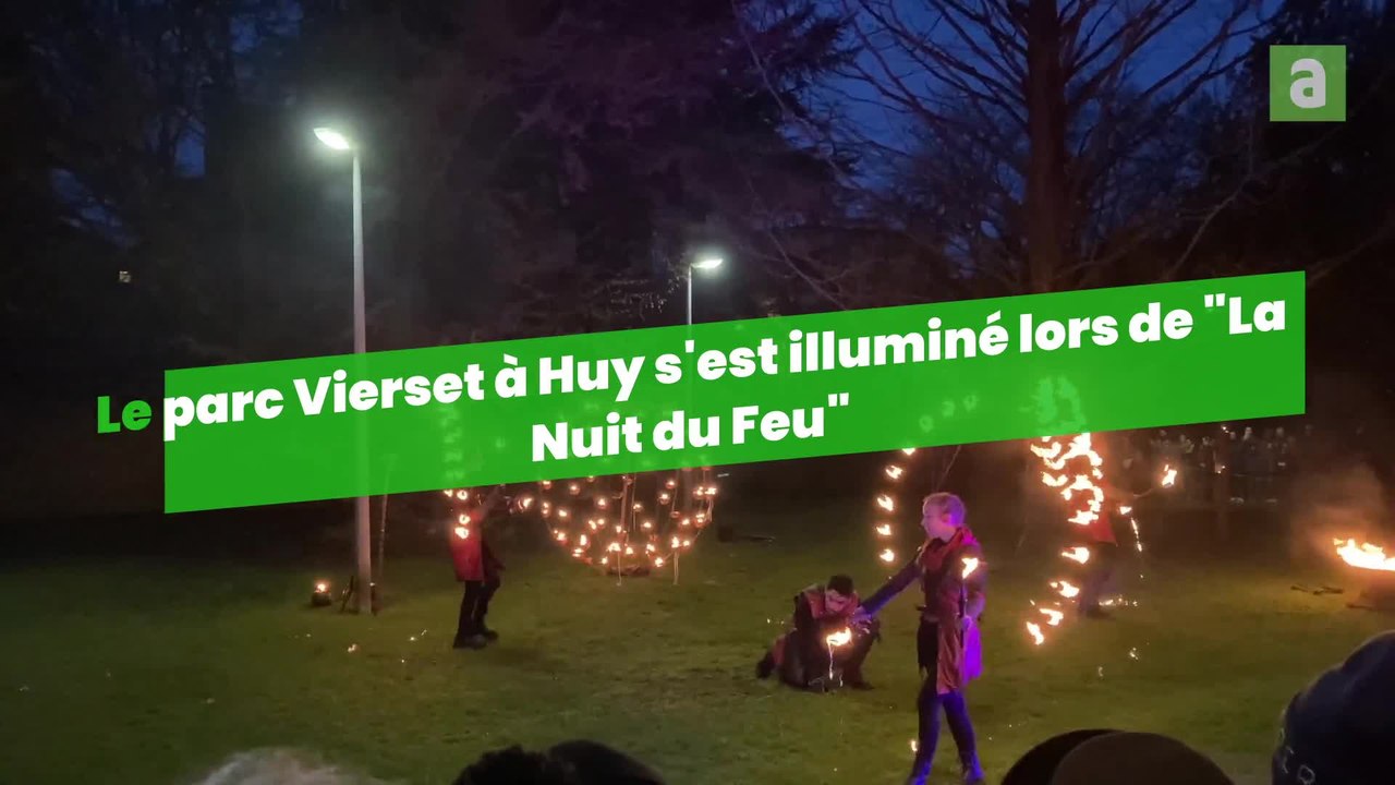 La Nuit du feu à Huy: la ville s’est embrasée devant 1 500 spectateurs