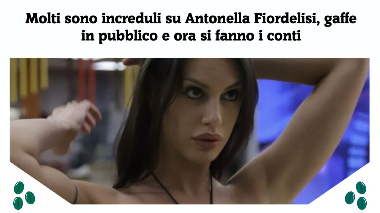 Molti sono increduli su Antonella Fiordelisi, gaffe in pubblico e ora si fanno i conti