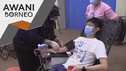 Sasar 100 pain darah bantu kekurangan darah hospital Tawau