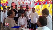 BRS And CPI Counsellors Disquiet At Kalyana Lakshmi And Shaadi Mubarak Cheque Distribution _ V6 News