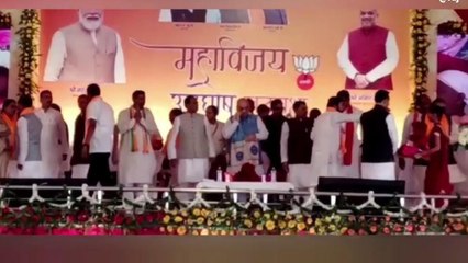 गृहमंत्री अमित शाह का हुआ छिंदवाड़ा आगमन, फूल मालाओं के साथ हुआ भव्य स्वागत