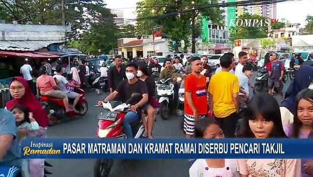 Intip Keseruan Berburu Takjil di Pasar Ramadan Matraman dan Kramat Senen