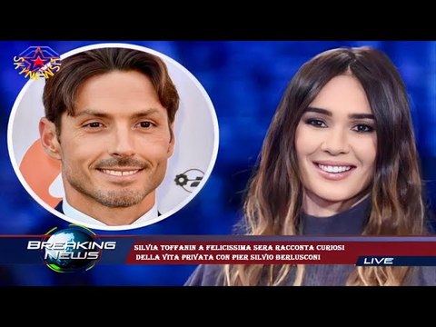 Silvia Toffanin a Felicissima sera racconta curiosi della vita privata con Pier Silvio Berlusconi