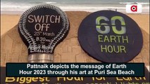 Sudarsan Pattnaik’s Sand Art For ‘Earth Hour 2023’ Raises Awareness