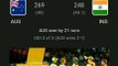 India Vs Australia 3rd odi 2023 highlights. Australia beat India by 21 runs किसकी गलती से हारा सिरीज भारत?