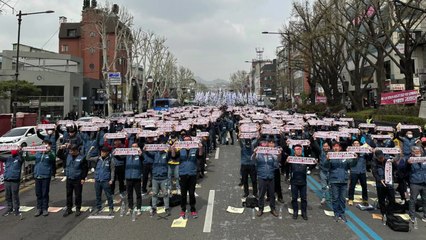 우체국 택배노조 오늘 하루 전면파업..."임금 30% 삭감 반대" / YTN