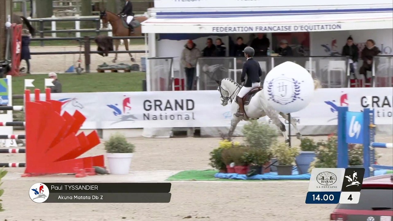 Grand National FFE - AC Print - CSO | Haras de Jardy (FRA) | Paul TYSSANDIER | AKUNA MATATA DB Z