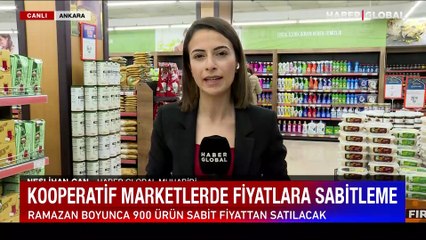 Kooperatif marketlerinde fiyatlar sabitlendi! Hangi ürün ne kadar?