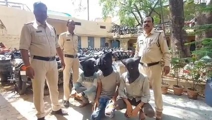 मंदसौर: एमडी ड्रग की हो रही तस्करी, तीन आरोपी हुए गिरफ्तार