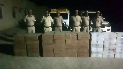 Watch Video: नोख पुलिस ने पकड़ी 153 कर्टन अवैध शराब, दो वाहन जब्त