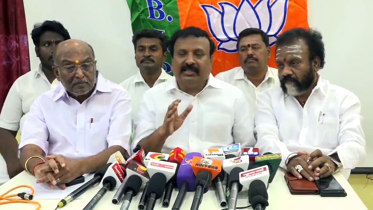 ராகுல்காந்தி தண்டனைக்கும், பிரதமர் மோடிக்கும் எந்த சம்பந்தமும் இல்லை! - பாஜக பொது செயலாளர் ராம ஸ்ரீனிவாசன்