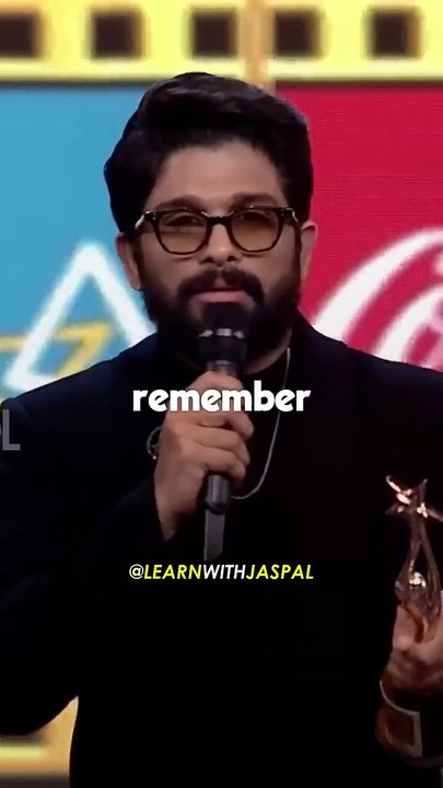 Never Doubt Yourself - Allu Arjun
