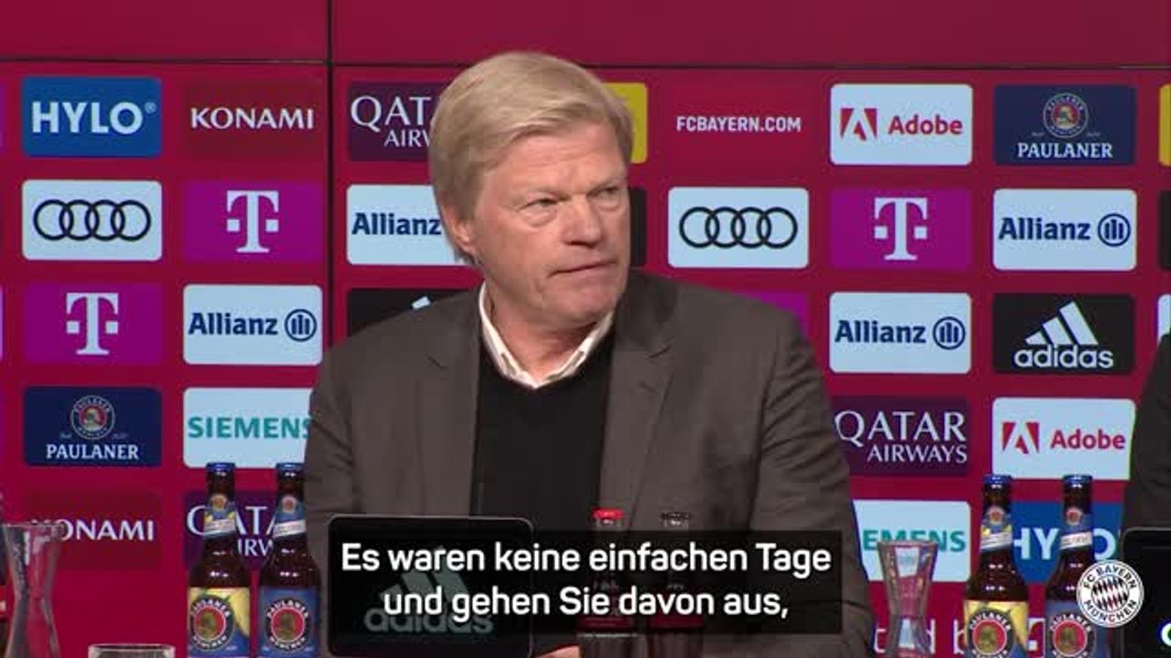 Kahn zu Nagelsmann: 'Waren keine einfachen Tage'