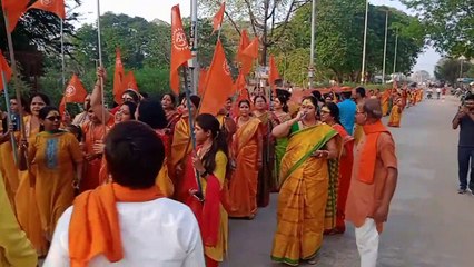 51 meter long journey taken out in the city