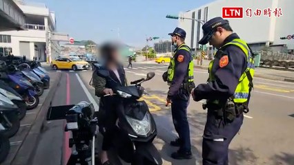 基隆取締「未禮讓行人」已開3095張罰單 機車占72％