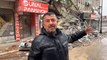 Veli Ağbaba Malatya'daki yıkımı canlı yayınla gösterdi
