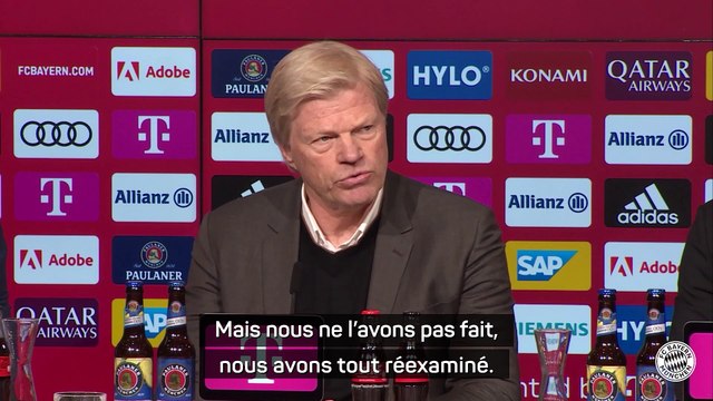 Oliver Kahn : Ces derniers jours ont été difficiles pour nous tous