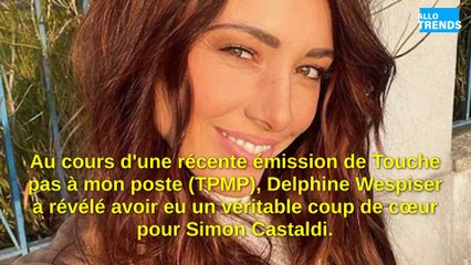 Delphine Wespiser aurait manifesté un prononcé intérêt pour Simon Castaldi lors de sa participation à l'émission TPMP.